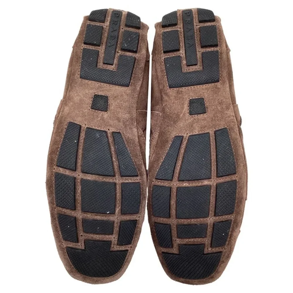 Prada Montecarlo Re-Edition 2005 Sneakers in Brown Suede